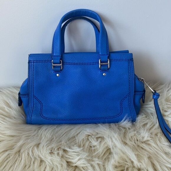 Marc Jacobs Mini Cruiser Pebbled Leather Satchel missing removable strap Classic - Picture 4 of 8